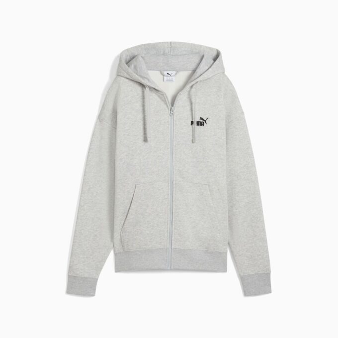 Sudadera con capucha y cremallera Essentials para mujer Sudadera con capucha y cremallera Essentials para mujer