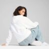 Sudadera con capucha y cremallera Essentials para mujer Sudadera con capucha y cremallera Essentials para mujer