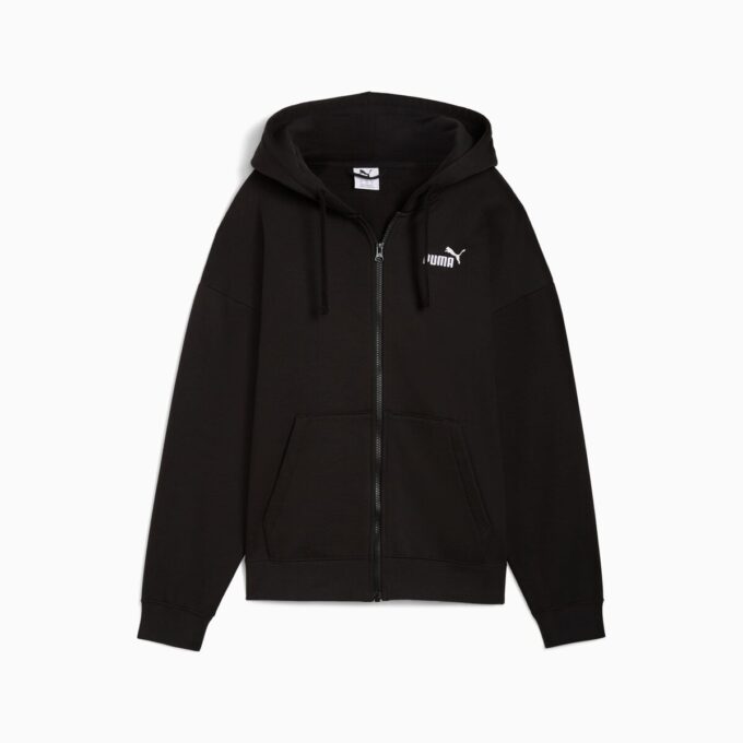 Sudadera con capucha y cremallera Essentials para mujer Sudadera con capucha y cremallera Essentials para mujer