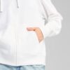 Sudadera con capucha y cremallera Essentials para mujer Sudadera con capucha y cremallera Essentials para mujer