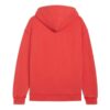 Sudadera con capucha y cremallera MMQ “Rojo intenso”