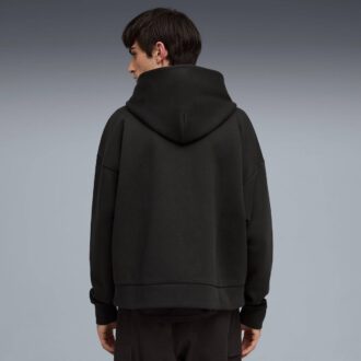 Sudadera con capucha y cremallera para hombre con elementos esenciales de armario