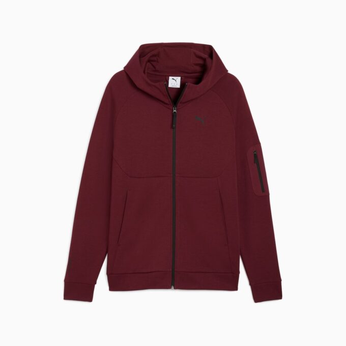 Sudadera con capucha y cremallera PUMATECH para hombre