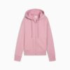 Sudadera con capucha y cremallera relajada para mujer Sudadera con capucha y cremallera relajada para mujer