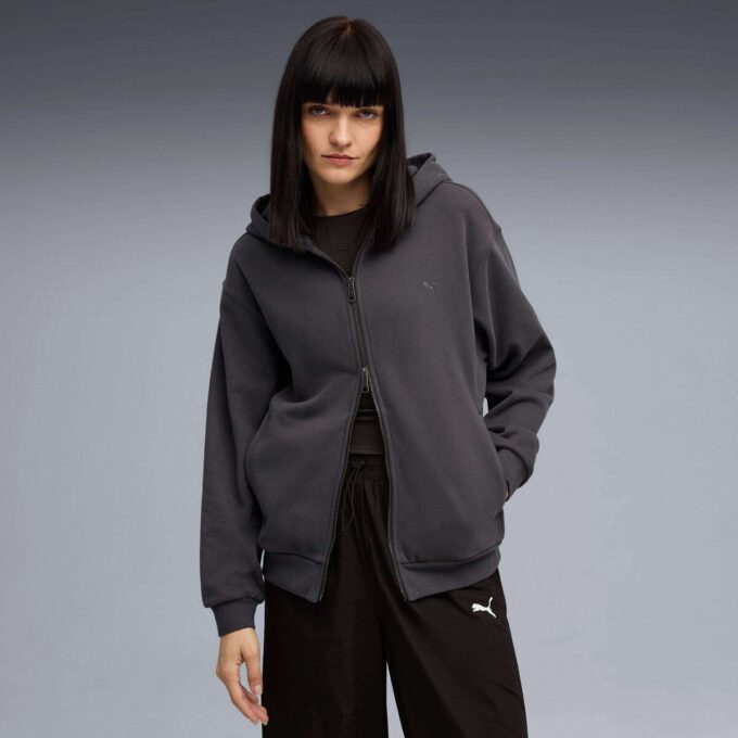 Sudadera con capucha y cremallera Yona para mujer Sudadera con capucha y cremallera Yona para mujer