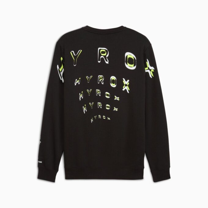 Sudadera con capucha y cuello redondo para hombre de peso pesado PUMA x HYROX Sudadera con capucha y cuello redondo para hombre de peso pesado PUMA x HYROX