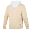 Sudadera con capucha y escudo del equipo en color beige
