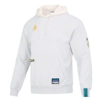 Sudadera con capucha y escudo del equipo “Gris”