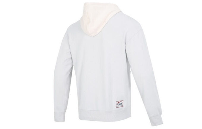 Sudadera con capucha y escudo del equipo “Gris”