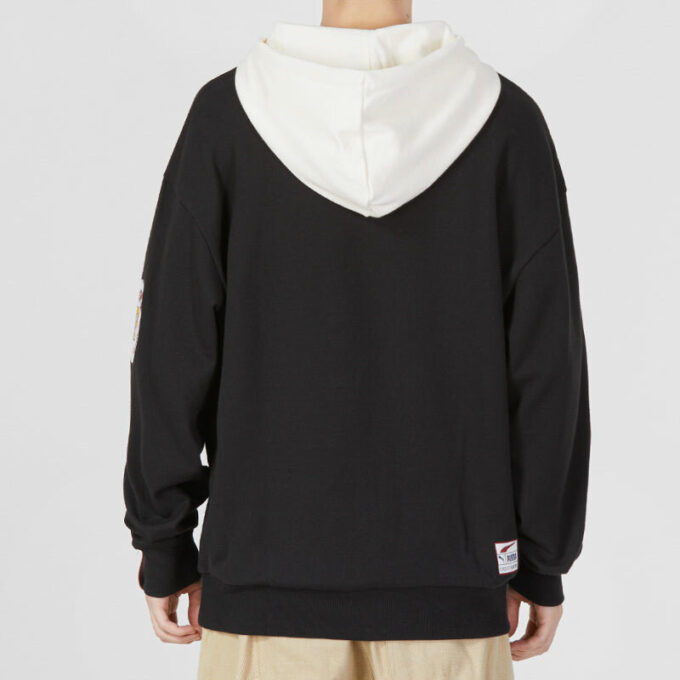 Sudadera con capucha y escudo del equipo “Negra”