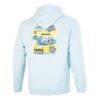 Sudadera con capucha y logo del centro “Azul”