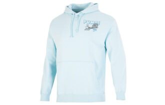 Sudadera con capucha y logo del centro “Azul”