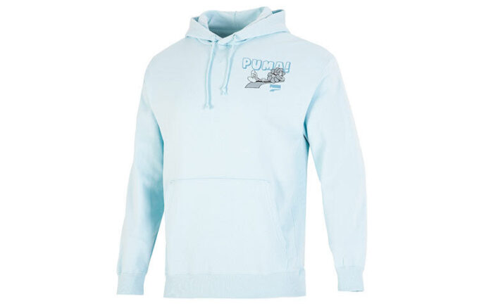 Sudadera con capucha y logo del centro “Azul”