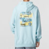 Sudadera con capucha y logo del centro “Azul”