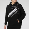 Sudadera con capucha y logo grande “Negro y blanco”