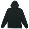 Sudadera con capucha y logo metálico “Black Gold”