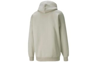 Sudadera con capucha y logo pequeño “Gris”