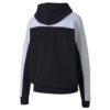 Sudadera con capucha y logo pequeño (mujeres) en blanco y negro