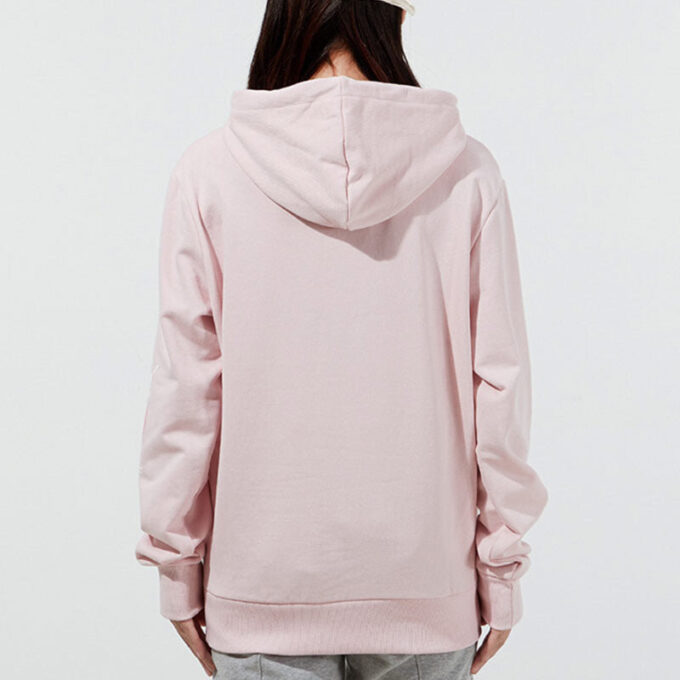Sudadera con capucha y logo pequeño “Rosa claro” (WMNS)