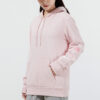 Sudadera con capucha y logo pequeño “Rosa claro” (WMNS)