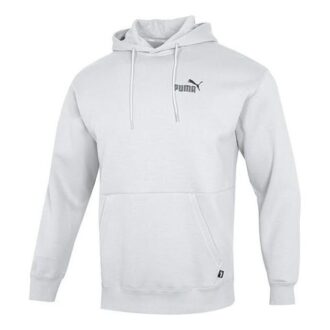 Sudadera con capucha y logo pequeño y relajado, color gris