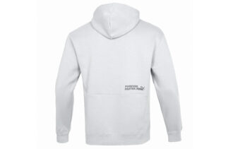 Sudadera con capucha y logo pequeño y relajado, color gris