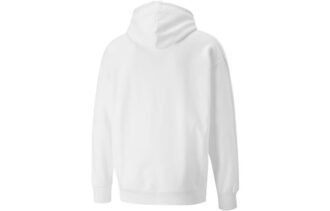 Sudadera con capucha y logotipo circular “Blanca”