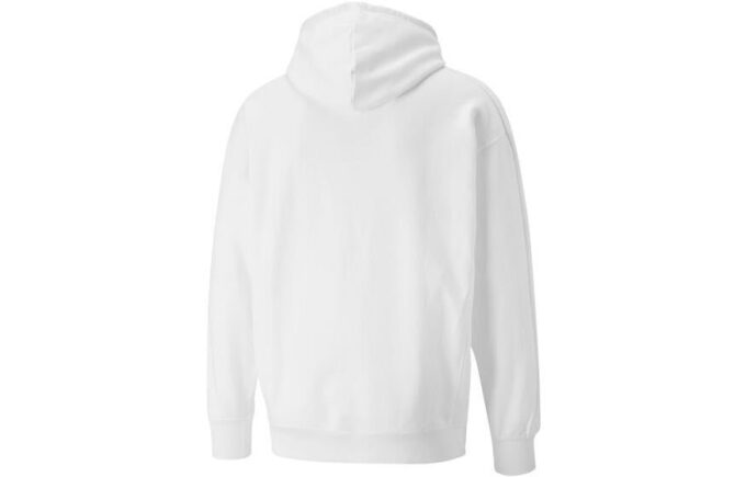Sudadera con capucha y logotipo circular “Blanca”
