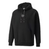 Sudadera con capucha y logotipo circular “Negra”