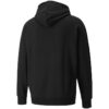 Sudadera con capucha y logotipo circular “Negra”
