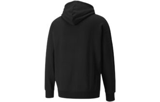 Sudadera con capucha y logotipo circular “Negra”