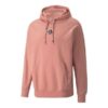 Sudadera con capucha y logotipo circular “rosa”