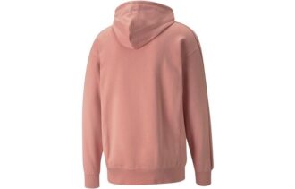 Sudadera con capucha y logotipo circular “rosa”