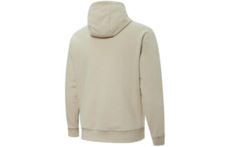 Sudadera con capucha y logotipo de ESS en beige