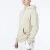 Sudadera con capucha y logotipo de ESS en beige
