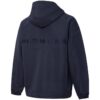 Sudadera con capucha y media cremallera MMQ “Azul marino”