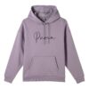 Sudadera con capucha y texto tonal “Morada” (WMNS)
