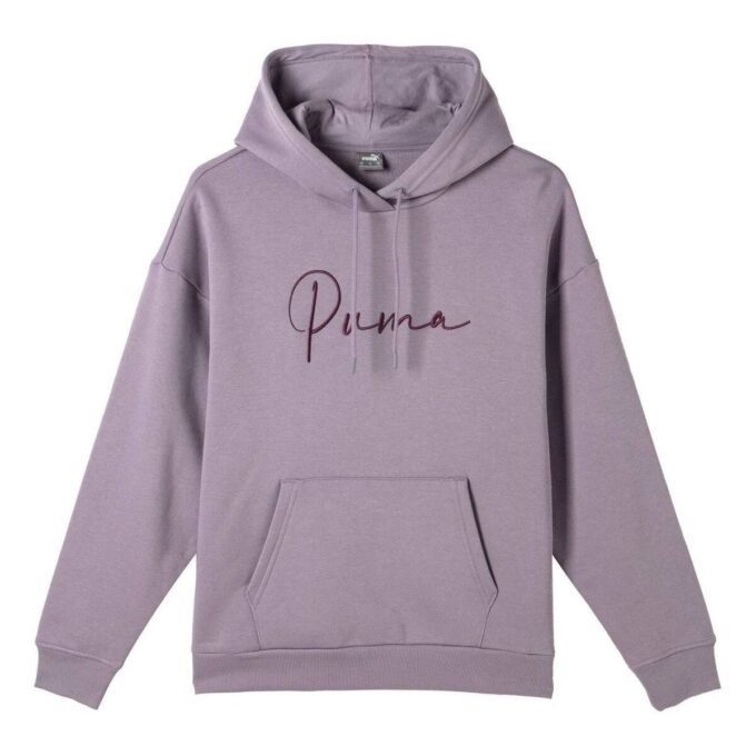 Sudadera con capucha y texto tonal “Morada” (WMNS)