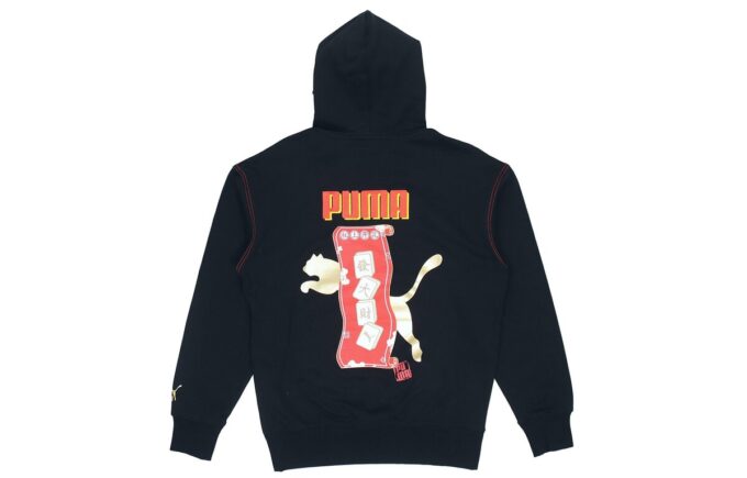 Sudadera con capucha YOTOX “Negro, rosa y verde”