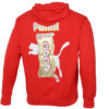 Sudadera con capucha YOTOX “Rojo, blanco y dorado”