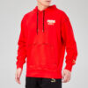 Sudadera con capucha YOTOX “Rojo, blanco y dorado”