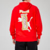 Sudadera con capucha YOTOX “Rojo, blanco y dorado”
