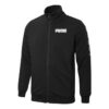 Sudadera con cremallera completa de felpa francesa Tape “Negra”