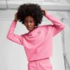 Sudadera con cuello redondo cómoda para mujer Elevated Essentials Sudadera con cuello redondo cómoda para mujer Elevated Essentials