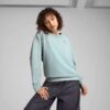 Sudadera con cuello redondo cómoda para mujer Elevated Essentials Sudadera con cuello redondo cómoda para mujer Elevated Essentials