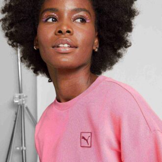 Sudadera con cuello redondo cómoda para mujer Elevated Essentials
