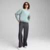 Sudadera con cuello redondo cómoda para mujer Elevated Essentials Sudadera con cuello redondo cómoda para mujer Elevated Essentials