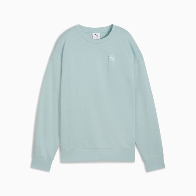 Sudadera con cuello redondo cómoda para mujer Elevated Essentials Sudadera con cuello redondo cómoda para mujer Elevated Essentials
