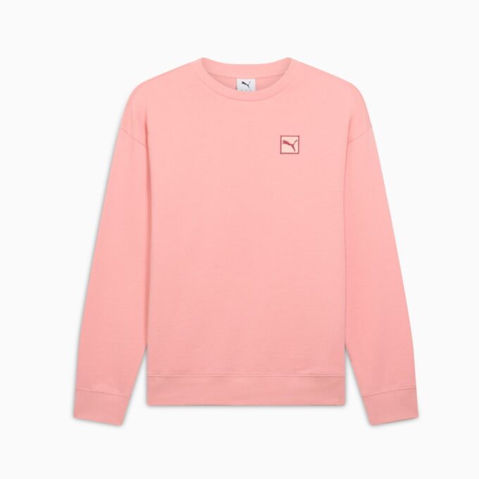 Sudadera con cuello redondo cómoda para mujer Elevated Essentials Sudadera con cuello redondo cómoda para mujer Elevated Essentials