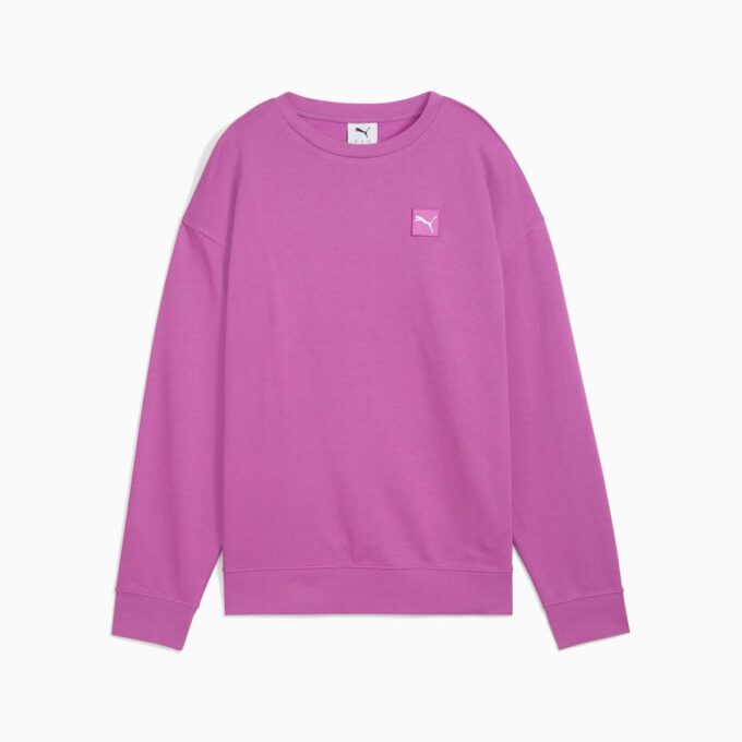 Sudadera con cuello redondo cómoda para mujer Elevated Essentials Sudadera con cuello redondo cómoda para mujer Elevated Essentials